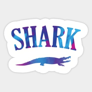 Slightly Wrong Shark - Funny, Cute, Animal, Gift, Present Sticker